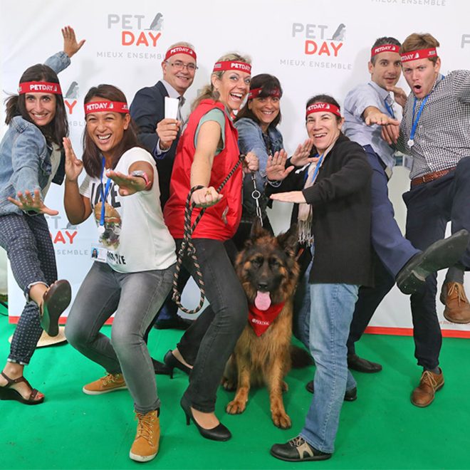 Animation événement photocall Pet Day