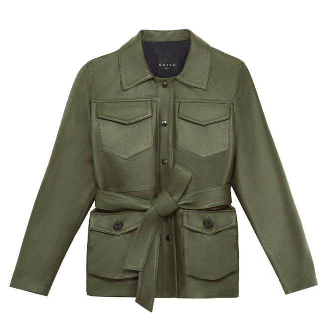 Photographie poduit Katso cuir pique a plat