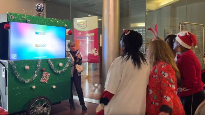 Musical bike débarque dans les hôpitaux de Paris